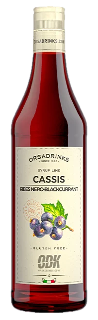 ODK Syrup Blackcurrant (Cassis)