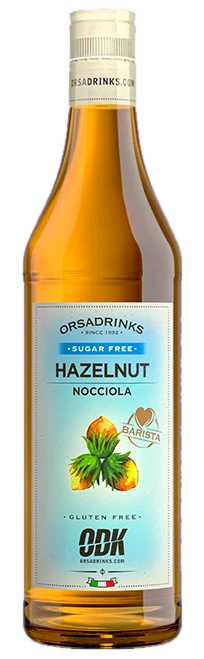 ODK Syrup Hazelnut Sugar Free